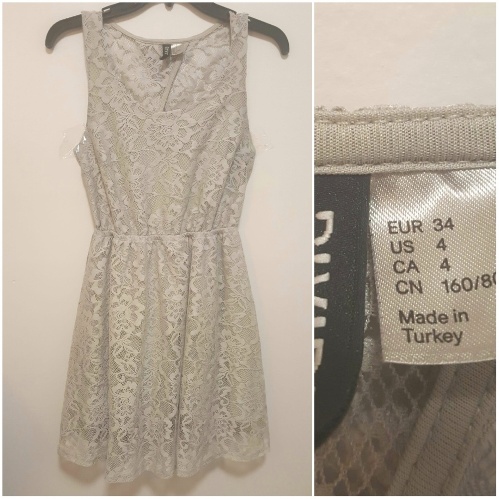 Divided Lace Dress Size 4